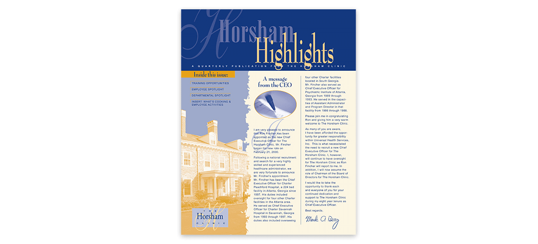 newsletter-horsham newsletter