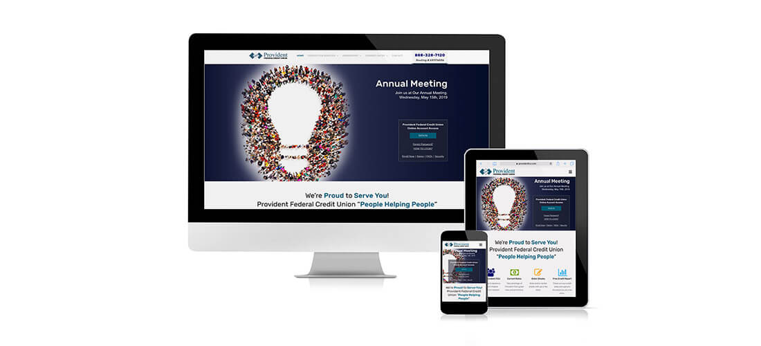 website-ProvidentFCU website