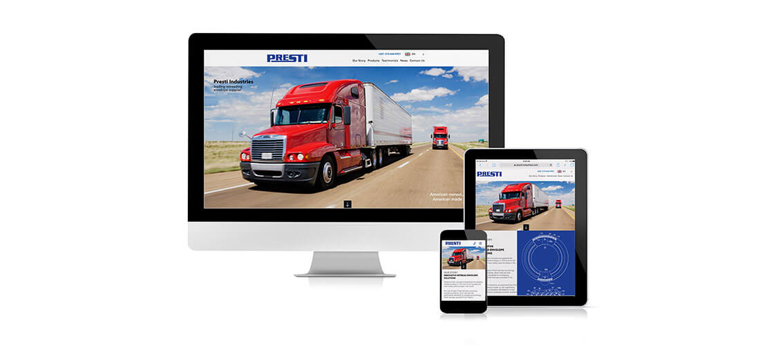 website-Presti website
